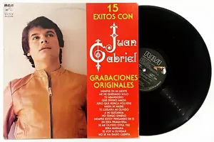 JUAN GABRIEL 15 Exitos LP Vinyl 1981 Mexico RCA Victor SIEMPRE EN MI MENTE - Picture 1 of 5