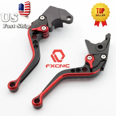 Palancas de embrague de freno cortas CNC Mixcolor para Suzuki GSX-S1000/F/S/ABS 15-20 22-24 Foto 1 de 4