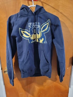 Champion University of Akron Zips "Fear The Roo" Men's Hoodie Blue Size Small - Image 1 of 4