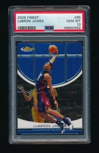 PSA 10 LEBRON JAMES 2005-06 TOPPS FINEST #85 *LOS ANGELES LAKERS* GEM MINT - Picture 1 of 2