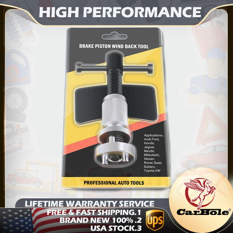 Сделай сам автомобильное колесо дисковый тормоз колодка суппорт поршень перемотка инструмент для правой руки металл - Изображение 1 из 4