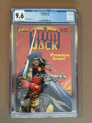 Grim Jack #1 CGC 9,6 WP Foto 1 de 2