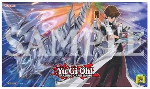 SDCC 2022 Esclusivo tappetino da gioco per carte Konami Yu-Gi-Oh Seto Kaiba occhi blu - Foto 1 di 1