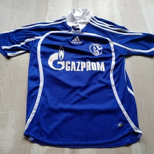 Rafinha FC Schalke 04 Jersey 2007 2008 Home Kids Boys 13-14 y Shirt Adidas UA1 - Picture 1 of 12