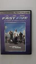 Fast Five (DVD, 2011, Canadian)