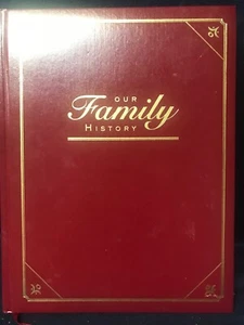 Our Family History Record Book Ancestry Album Gramercy Books New York - Picture 1 of 4
