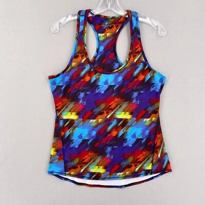 Athleta Chi Colorburst бак женщин средний многоцветный спортивная йога - Изображение 1 из 4