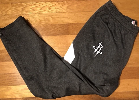 New XXL Nike NBA Houston Rockets Grey Therma Flex Basketball Tear Away Pants Men Cover