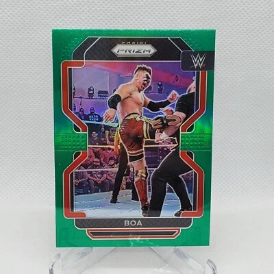 2022 Panini Prizm WWE - Boa - Green Prizm - #126 NXT 2.0 - Image 1 of 2