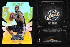 2013-14 Panini Crusade Crusade Orange Die-Cut /99 Rudy Gobert #51 Rookie RC