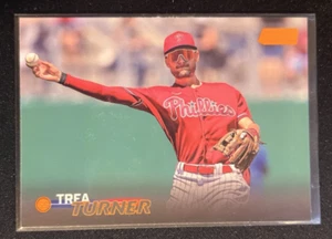 2023 Topps Stadium Club Orange Foil 158/199 Trea Turner Phillies #134 - Bild 1 von 2
