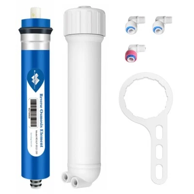 36/50/75/100/150 GPD RO Membrane Under Sink Reverse Osmosis System Water Filter - Image 1 of 4