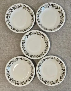 5 Shenango Dogwood Pattern Bowls 7" Unused Condition Restaurant Ware Set Of 5 - Picture 1 of 14
