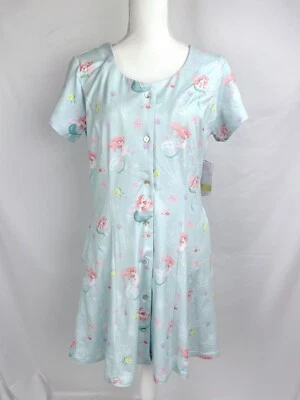 Vestido azul Sirenita Princesa Ariel Mediano Mujer Disney Store Manga Corta Foto 1 de 4