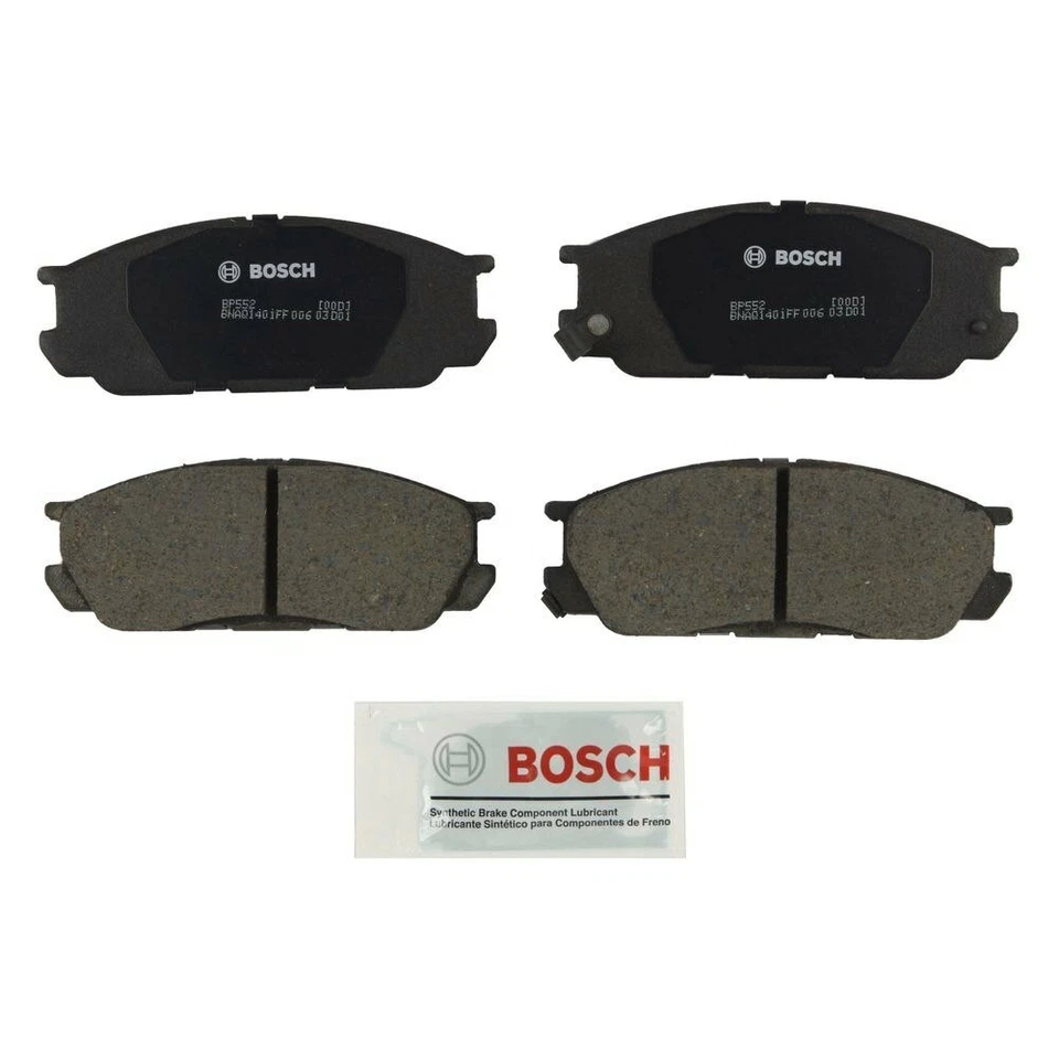 Juego de pastillas de freno de disco delanteras Bosch BP552 QuietCast 1992-95 Mazda 929 Foto 1 de 1