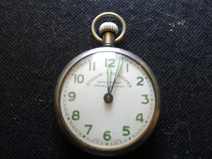 Reloj Bolsillo Cronometrador Ferroviario Austriaco..50mm.. Cuerda Manual. Esfera blanca...Funcionando. - Imagen 1 de 5