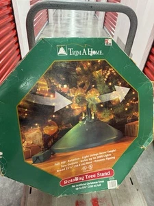 Rotating 🎄Christmas Tree Stand with Built-In Light Plugs – 360-Degree Rotation - Picture 1 of 8