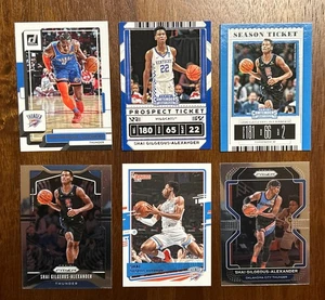 🏀 6 Stück - Shai Gilgeous - Alexander Karten - OKC Thunder - NBA Star & Champion - Bild 1 von 2