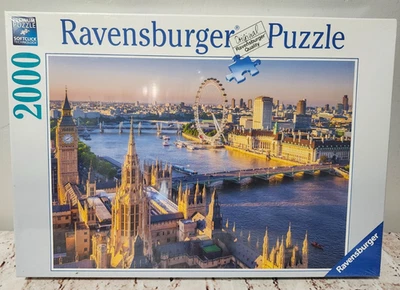 Ravensburger 2000 Piece Jigsaw Puzzle, Atmospheric London #166275, New - Image 1 of 3
