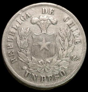 Un Peso 1877 - Picture 1 of 2