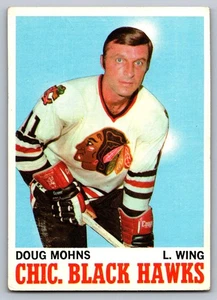 1970-71 Topps #16 Doug Mohns Chicago Blackhawks - Bild 1 von 3