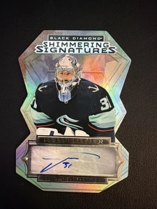 2022-23 Black Diamond Philipp Grubauer Shimmering Signatures Die Cut Auto - Bild 1 von 2