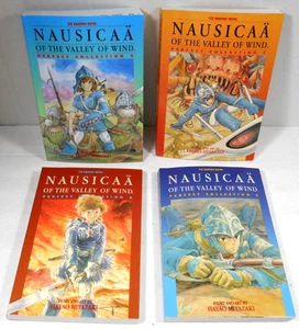 Nausicaa del Valle del Viento set vol 1-4 Manga Anime 1ª Impresión libros - Imagen 1 de 18