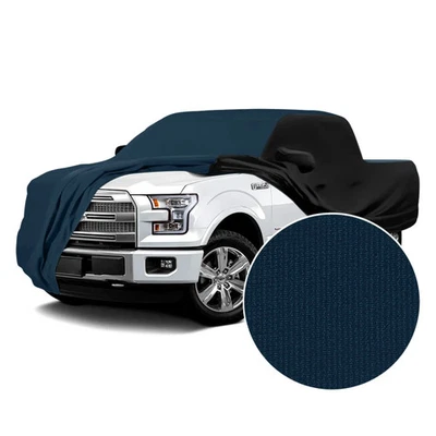 For GMC Sierra 1500 Classic 07 Car Cover Satin Stretch Indoor Navy Blue Custom - Изображение 1 из 4