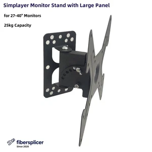 Simplayer Monitor Stand Large Panel 25kg Capacity for 27-40" Curved Monitors 1pc - Picture 1 of 2