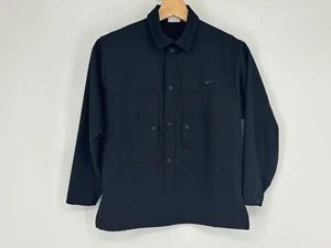 Camisa para mujer Nike con cuello medio botón frontal manga larga popover talla pequeña - Imagen 1 de 10