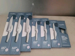 Lot de 7 Royalvkb Couteaux du chef  Neuf - Photo 1/7