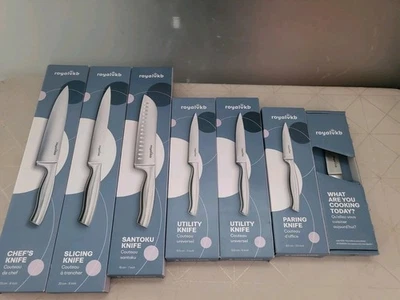 Lot de 7 Royalvkb Couteaux du chef  Neuf - Photo 1/4