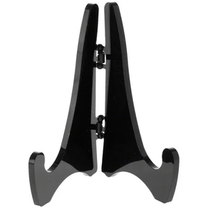 Plymor Black Acrylic Mini Adjustable Folding Display Easel, 2.875" H x 2.125" D - Picture 1 of 1