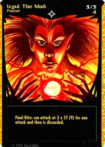 Izgul The Mad - Base Set - Tempest of the Gods CCG - Bild 1 von 6