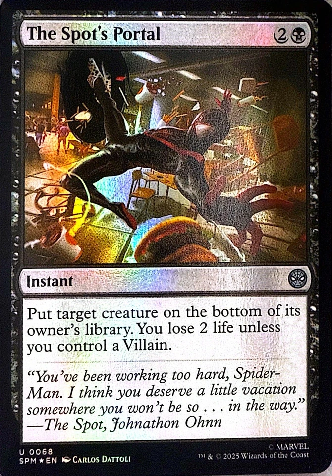 The Spot's Portal Foil U Marvel's Spider-Man 68 NM - Image 1 of 1