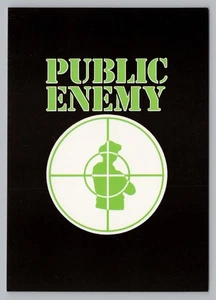 Public Enemy Vintage UK Import Postkarte 4x6 "Mini Poster" B12 - Bild 1 von 2