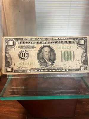 1934 a 100 dollar bill - Image 1 of 2