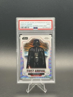 2024 Star Wars Hyperspace - First Arrival - DARTH VADER Refractor 9/25 PSA 9 - Image 1 of 4