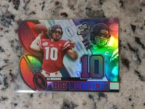 ELI MANNING fustellato 2004 Press Pass GRANDI NUMERI #BN 33/33 Rebels Giants - Foto 1 di 2