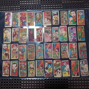 Showa Retro Menko Set 40 Pieces Old Game Collectible Cards - Picture 1 of 6
