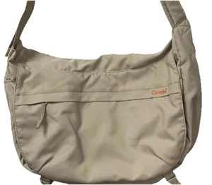 COMBI Urban Sling DIAPER BAG Dad Messenger Style Baby Padded Changing Pad EUC - Picture 1 of 12