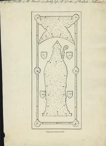 In The Style Of Thomas Fisher Pen & Ink Drawing - Rochester Cathedral - Kent - Picture 1 of 3