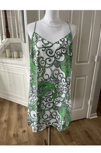 Lilly Pulitzer Seide Abendkleid Go Go grün Form oder Versand Medium 198 $ - Bild 1 von 4