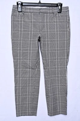 Banana Republic Sloan Womens Plaid Trousers High Rise Size 12 - Image 1 of 4