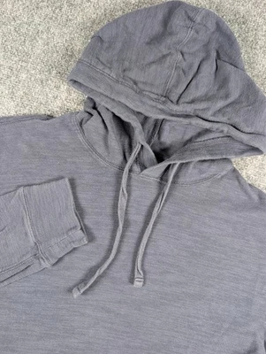 Sudadera con capucha orgánica de peso medio Faherty Sunwashed para hombre mediana azul marino Foto 1 de 4