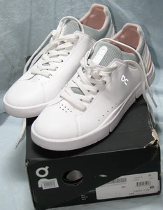 On Cloud The Roger Advantage White/Rose - 48-99454 Women’s Size 8 - Picture 1 of 7