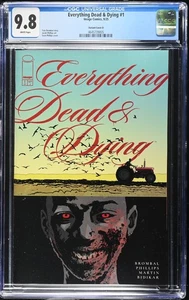 Everything Dead & Dying #1 CGC 9.8 1:25 Phillips variante Image Comics 2025 - Foto 1 di 2