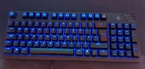 Cooler Master Cm Storm Quick Fire TK Mechanical Keyboard Cherry MX Blue - Picture 1 of 12
