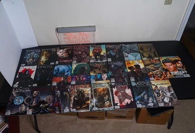 Lote de 24 cómics y 1 revista Frankenstein Angel Smile Time Only Human Comic Book Foto 1 de 4