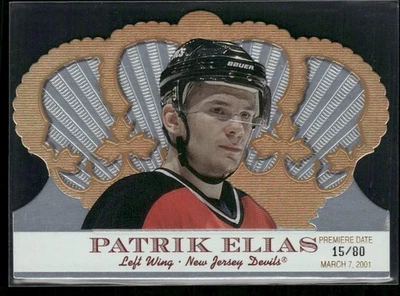 Pacific Crown Royale Patrik Elias 2000-01 fecha de estreno/80 #63 NJ Devils Foto 1 de 2